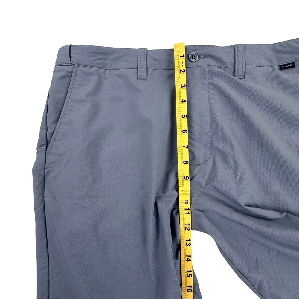 TravisMathew Beck Golf‎ Shorts Men 38 Gray Nylon Performance Stretch Casual 10